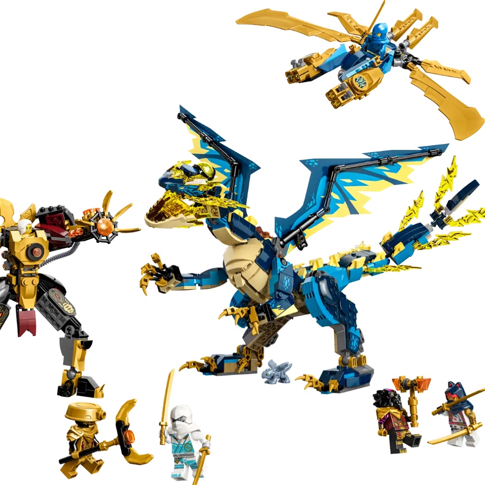 Elemental Dragon Vs The Empress Mech