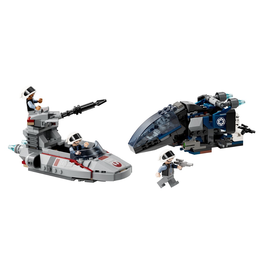 Imperial Dropship Vs Rebel Scout Speeder