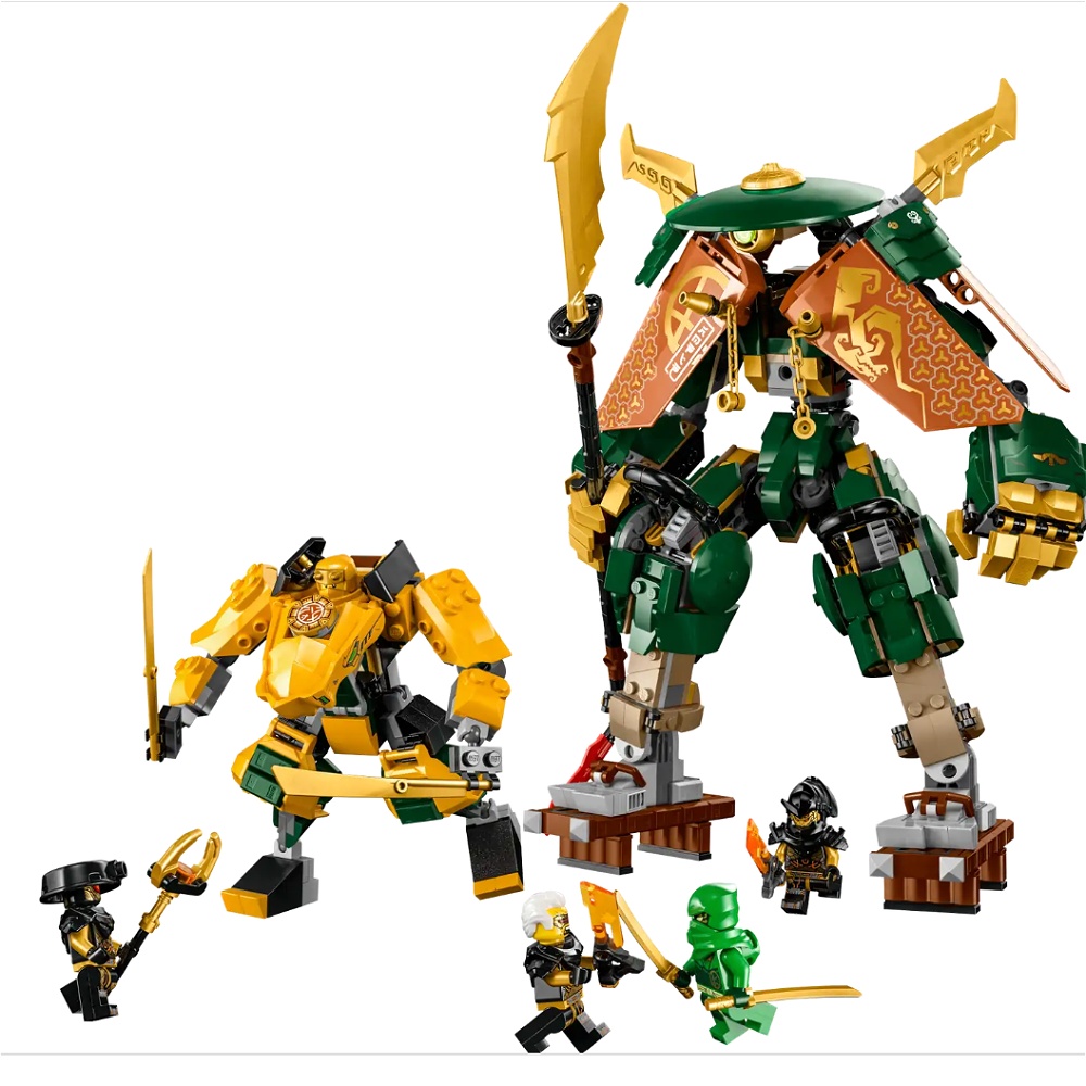 Lloyd And Arins Ninja Team Mechs