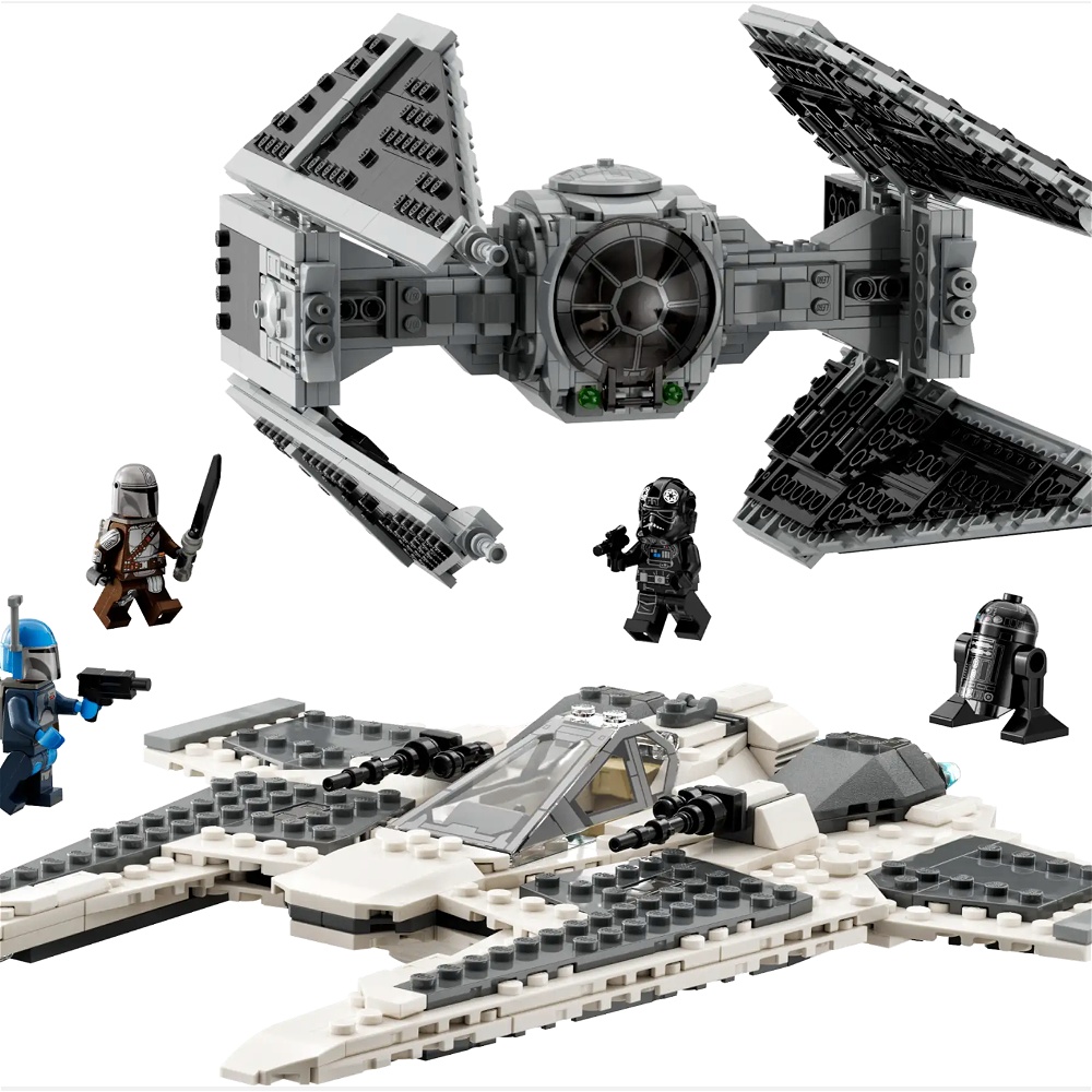 Mandalorian Fang Fighter VS TIE Interceptor