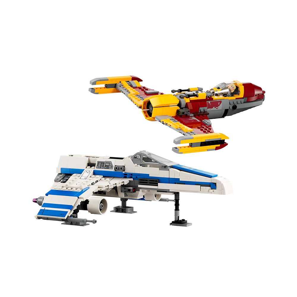 New Republic E Wing Vs Shin Hatis Starfighter